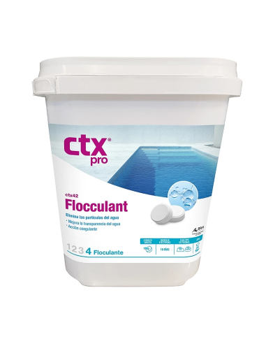 FLOCULANTE TABLETAS 5KG CTX PRO