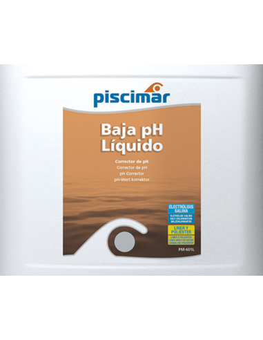 REDUCTOR PH LÍQUIDO 5 L ESPECIAL ELECTROLISIS