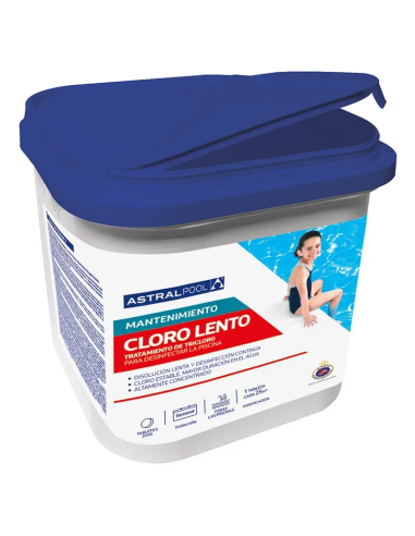 TABLETAS CLORO LENTO 5KG