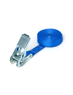 CINTA PARRILLA 8m + ANCLAJES + TRINQUETE 25mm