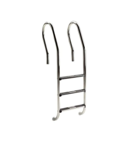 ESCALERA MIXTA 3 PELDAÑOS INOX