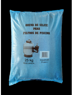 ARENA SILICE 25KG. VID. REC. (PET.G.)