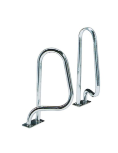 PASAMANOS CRUCE DE BARRAS CON BASE RECTANGULAR