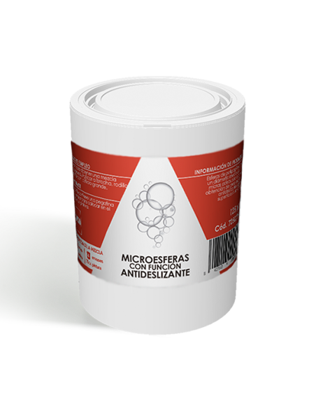 MICROESFERAS CON FUNCION ANTIDESLIZANTE